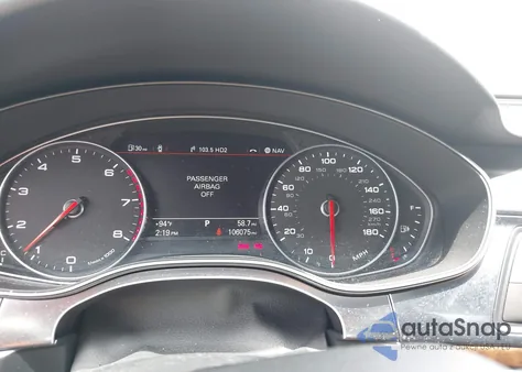 2013 Audi A6 Premium Plus z USA, uszkodzony, nr VIN WAUGFAFC4DN058638